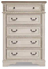 Realyn Chest and 2 Nightstands