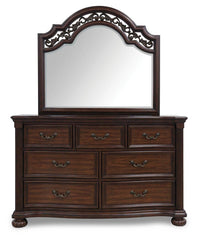 Lavinton California King Poster Bed, Dresser, Mirror and 2 Nightstands