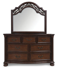 Lavinton King Poster Bed, Dresser, Mirror, Chest and Nightstand