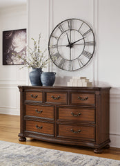 Hoover Furniture Outlet - Ashley Furniture - Lavinton Dresser - Dresser - B764-31
