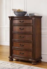 Hoover Furniture Outlet - Ashley Furniture - Lavinton Chest of Drawers - Five Drawer Chest - B764-46