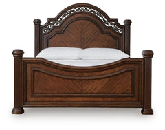 Lavinton Queen Poster Bed and 2 Nightstands