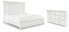 Kanwyn Queen Panel Bed and Dresser