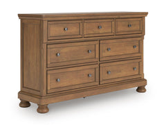 Feddinger California King Panel Storage Bed, Dresser and Nightstand