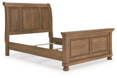 Hoover Furniture Outlet - Ashley Furniture - Feddinger Queen Sleigh Bed - Queen Sleigh Bed - PCB779B14