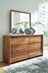 Hoover Furniture Outlet - Ashley Furniture - Dressonni Dresser and Mirror - Dresser and Mirror - B790B1