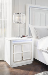 Hoover Furniture Outlet - Ashley Furniture - Chalanna Nightstand - Two Drawer Night Stand - B822-92