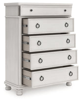 Hoover Furniture Outlet - Ashley Furniture - Rowlenstown Chest of Drawers - Five Drawer Chest - PCB823-46
