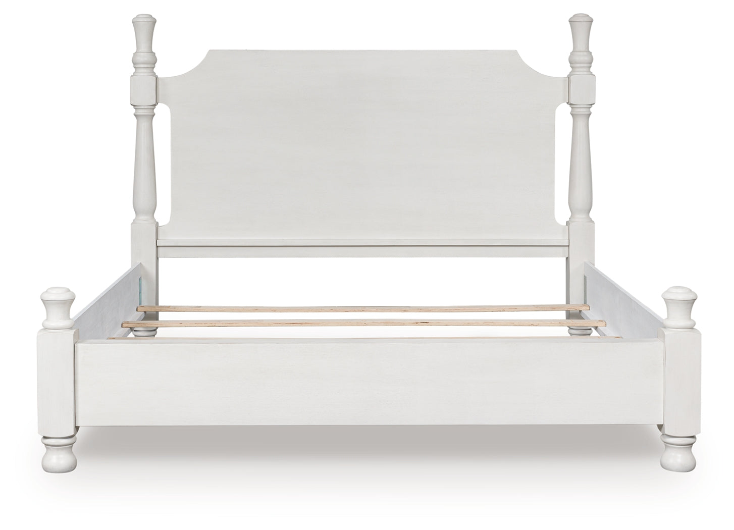 Hoover Furniture Outlet - Ashley Furniture - Rowlenstown Queen Poster Bed - Queen Poster Bed - PCB823B2