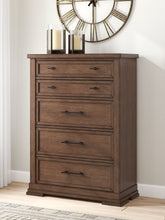 Hoover Furniture Outlet - Ashley Furniture - Taffenbrook Chest of Drawers - Five Drawer Chest - B849-46