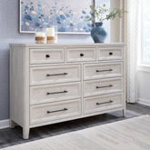 Hoover Furniture Outlet - Ashley Furniture - Darbonton Dresser - Dresser - PCB853-31
