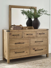 Hoover Furniture Outlet - Ashley Furniture - Ridgester Dresser and Mirror - Dresser and Mirror - B858B1