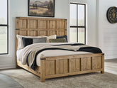 Hoover Furniture Outlet - Ashley Furniture - Ridgester King Panel Bed - King Panel Bed - B858B6