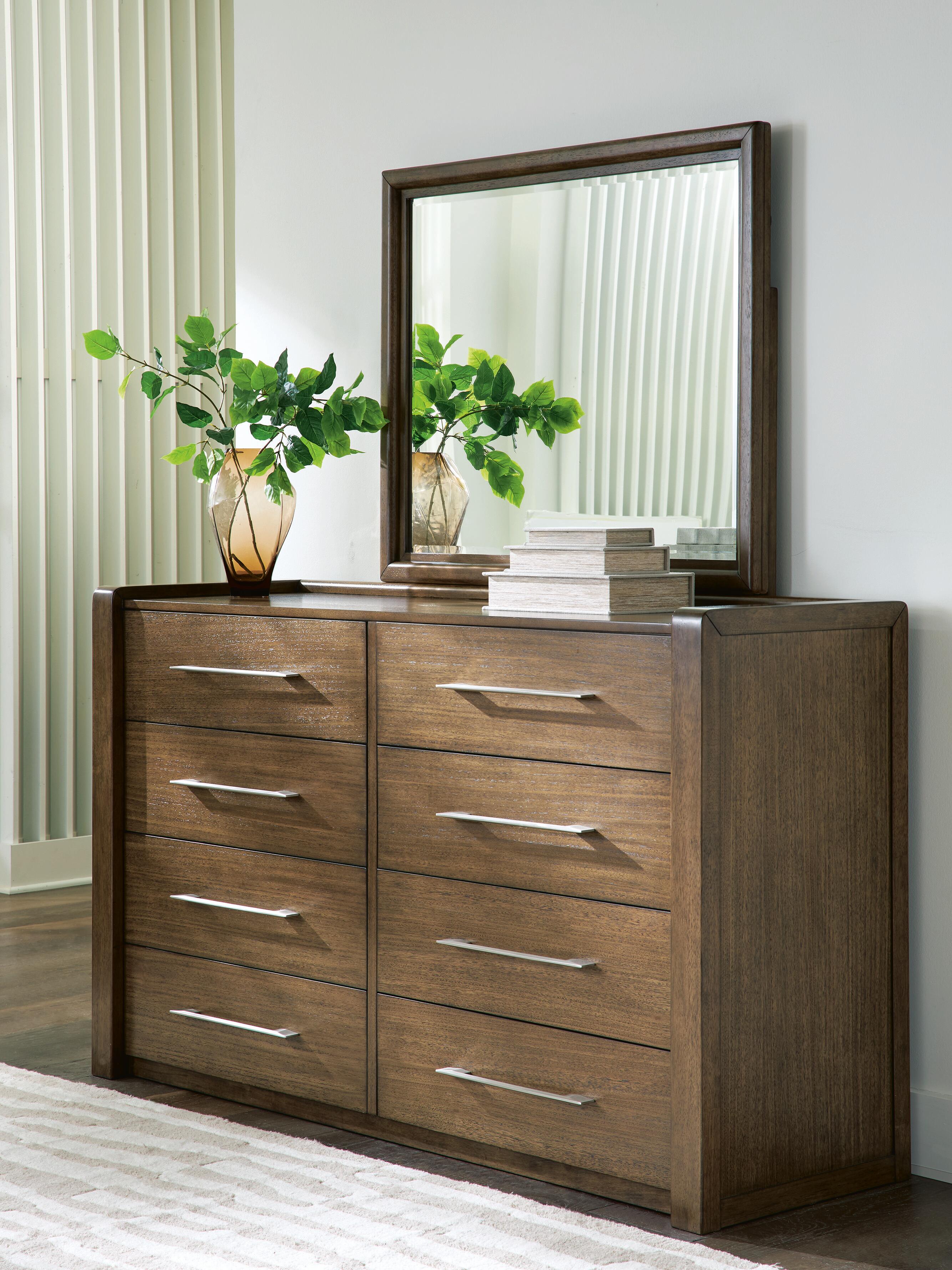 Hoover Furniture Outlet - Ashley Furniture - Marxmore Dresser and Mirror - Dresser and Mirror - B863B1