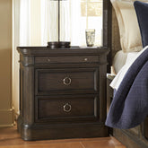 Hoover Furniture Outlet - Ashley Furniture - Wickenger Nightstand - Two Drawer Night Stand - PCB889-92