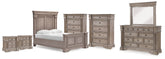 Hoover Furniture Outlet - Ashley Furniture - Blairhurst Queen Panel Bed. Dresser, Mirror, 2 Chests and 2 Nightstands - Queen Panel Bed. Dresser, Mirror, 2 Chests and 2 Nightstands - B916B13