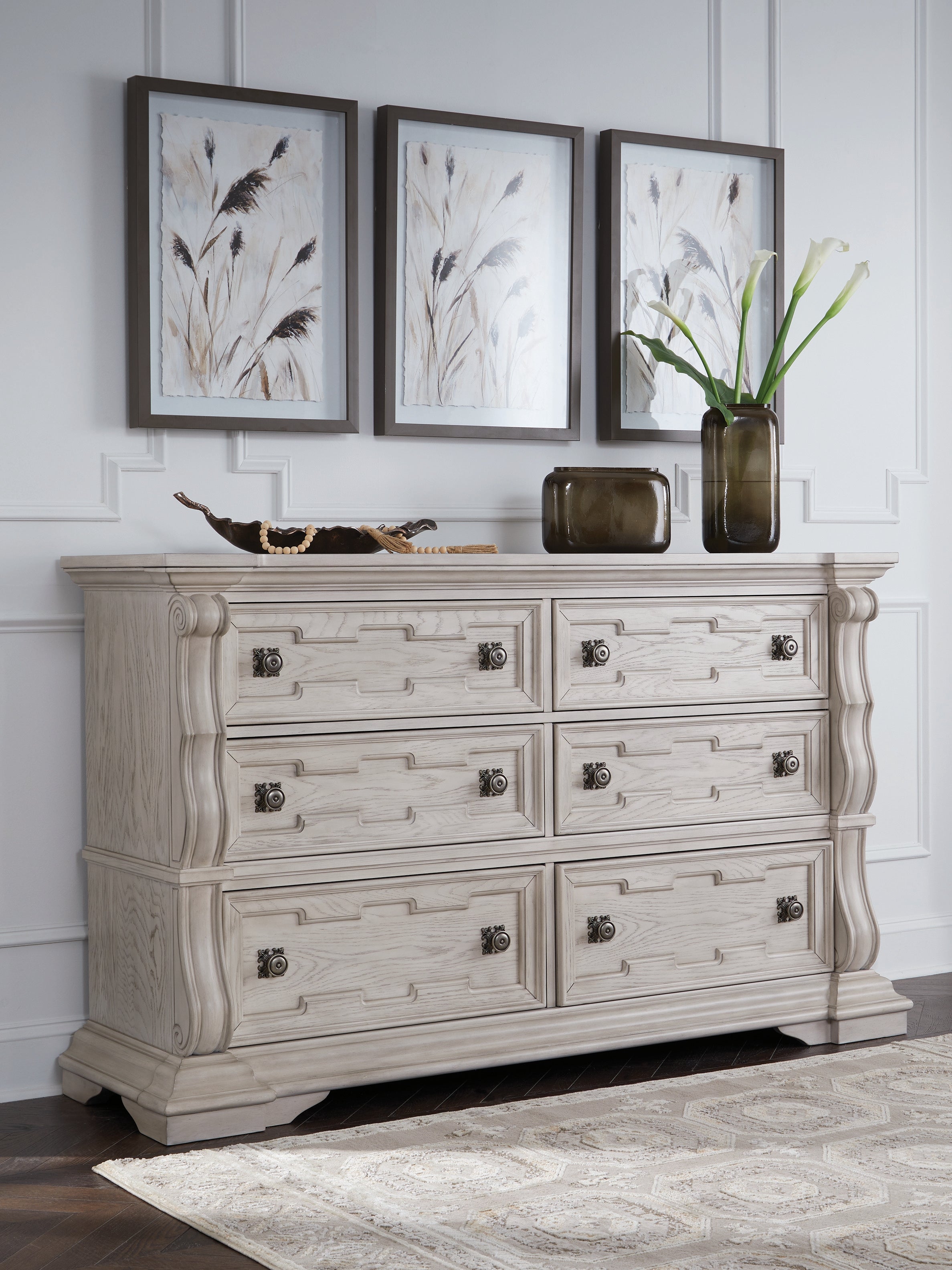 Hoover Furniture Outlet - Ashley Furniture - Bruchandi Dresser - Dresser - PCB948-31