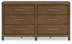 Cabalynn King Upholstered Bed, Dresser and 2 Nightstands
