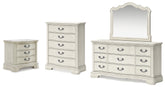 Hoover Furniture Outlet - Ashley Furniture - Arlendyne Dresser, Mirror, Chest and Nightstand - Dresser, Mirror, Chest and Nightstand - B980B12