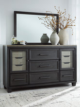 Hoover Furniture Outlet - Ashley Furniture - Foyland Dresser and Mirror - Dresser and Mirror - B989B1
