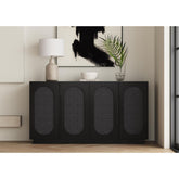 Bahama Breeze Server in Black – SKU D-16730-8-SV | Elements