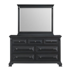 Bridgestone Dresser and Mirror Set in Black