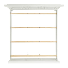 Bridgestone King Panel Bed in Antique White
