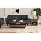 Brisbane End Table in Brown – SKU T-16760-5-ET | Elements