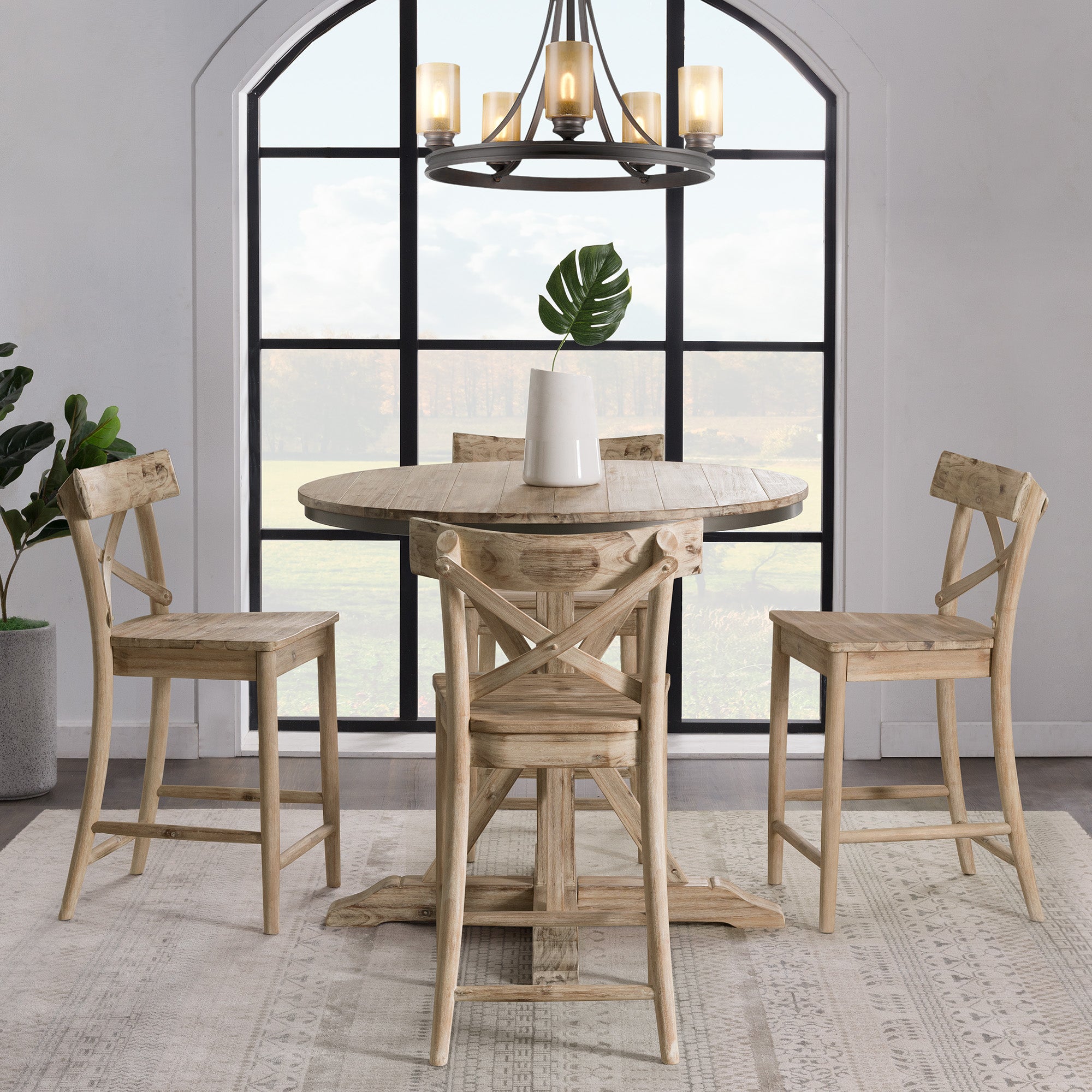 (D680-22) Callista- 24'' Counter Stool- Beach/Natural – SKU LCL100CST | Elements
