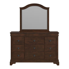 Cameron Cherry Dresser & Mirror Set