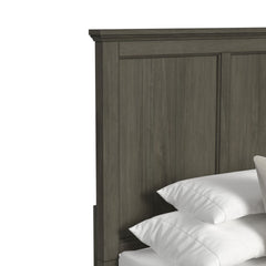 Canterbury Full Panel Bed in Grey