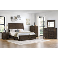 Colorado City 6-Drawer Door Chest in Charcoal – SKU B-13010-8-CH2 | Elements
