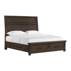 Colorado City King Storage Bed in Charcoal