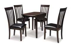 Hoover Furniture Outlet - Ashley Furniture - Hammis Dining Table and 4 Chairs - Dining Table and 4 Chairs - D310D1