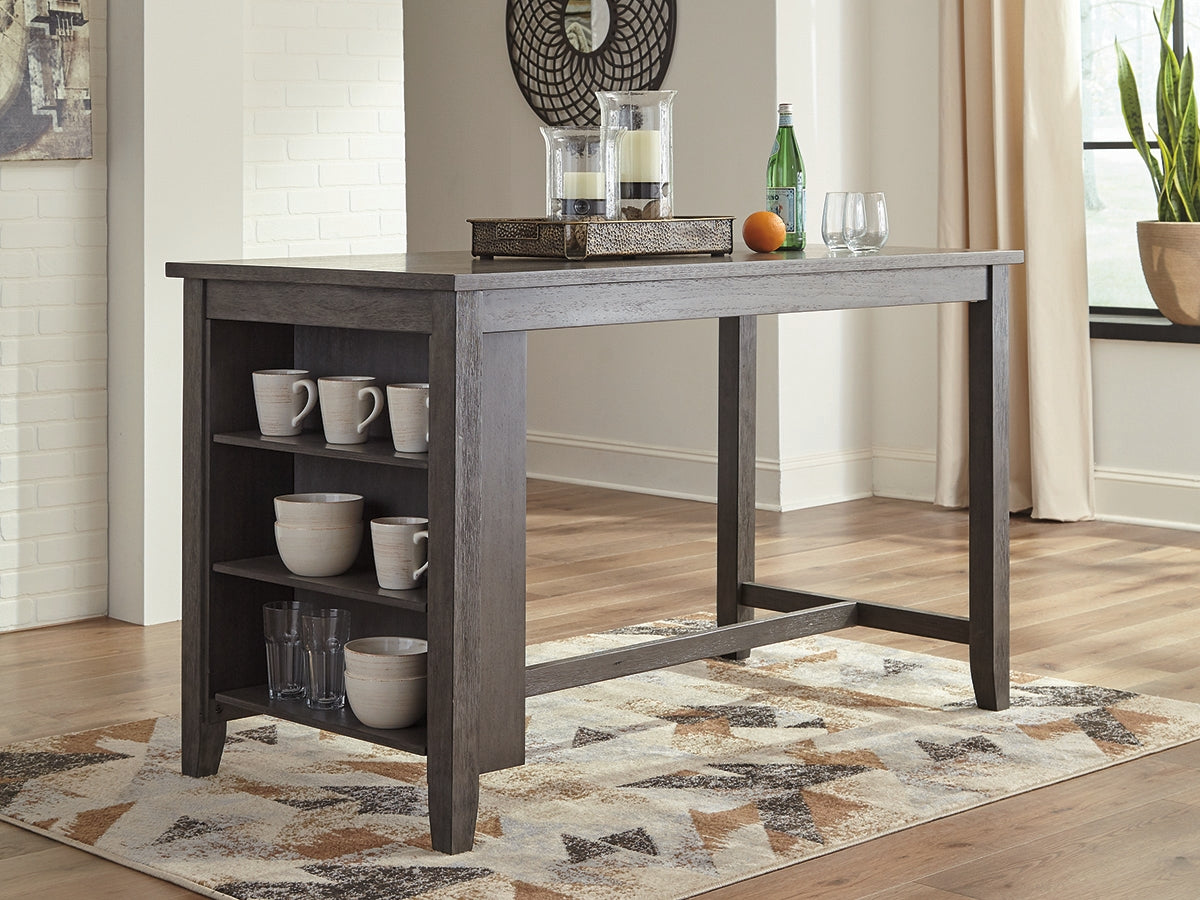 Hoover Furniture Outlet - Ashley Furniture - Caitbrook Counter Height Dining Table - RECT Dining Room Counter Table - D388-13