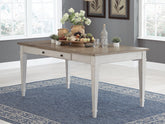Hoover Furniture Outlet - Ashley Furniture - Skempton Dining Table - RECT DRM Table w/Storage - D394-25