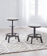 Hoover Furniture Outlet - Ashley Furniture - Torjin Counter Height Stool (Set of 2) - Counter Height Stool (Set of 2) - D440-224X2