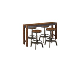 Hoover Furniture Outlet - Ashley Furniture - Torjin Counter Height Dining Table with 4 Barstools - Counter Height Dining Table with 4 Barstools - D440D2