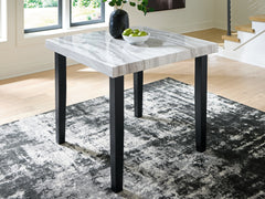 Hoover Furniture Outlet - Ashley Furniture - Mervannie Counter Height Dining Table - Square DRM Counter Table - PCD571-13