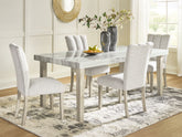 Hoover Furniture Outlet - Ashley Furniture - Larawyn Dining Table and 4 Chairs - Dining Table and 4 Chairs - PCD575D1