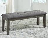 Hoover Furniture Outlet - Ashley Furniture - Hallanden 50" Dining Bench - Large UPH Dining Room Bench - D589-00