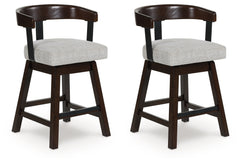Hoover Furniture Outlet - Ashley Furniture - Haddigan Counter Height Barstool (Set of 2) - Counter Height Barstool (Set of 2) - D596-224X2