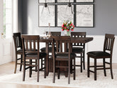 Hoover Furniture Outlet - Ashley Furniture - Haddigan Counter Height Dining Extension Table - RECT DRM Counter EXT Table - D596-42