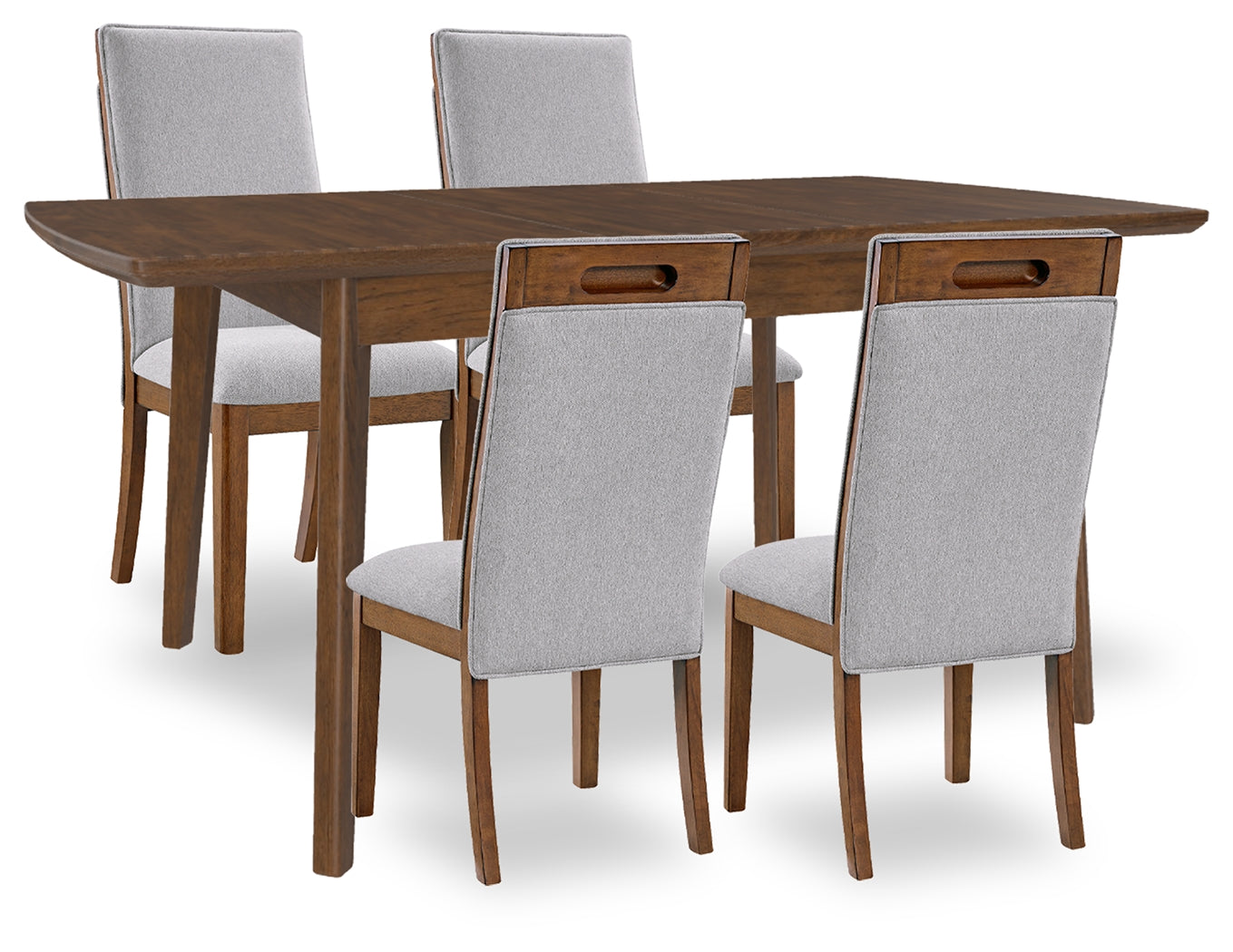 Hoover Furniture Outlet - Ashley Furniture - Lyncott Extension Dining Table and 4 Chairs - Extension Dining Table and 4 Chairs - D615D19