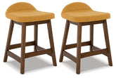 Hoover Furniture Outlet - Ashley Furniture - Lyncott Counter Height Bar Stool (Set of 2) - Counter Height Bar Stool (Set of 2) - D615-424X2