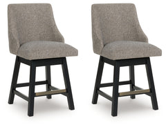 Hoover Furniture Outlet - Ashley Furniture - Neymorton Counter Height Barstool (Set of 2) - Counter Height Barstool (Set of 2) - D618-224X2
