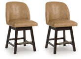 Hoover Furniture Outlet - Ashley Furniture - Neymorton Counter Height Barstool (Set of 2) - Counter Height Barstool (Set of 2) - D618-324X2