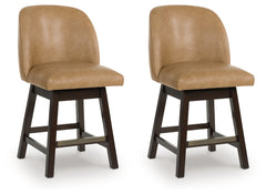 Hoover Furniture Outlet - Ashley Furniture - Neymorton Counter Height Barstool (Set of 2) - Counter Height Barstool (Set of 2) - D618-324X2