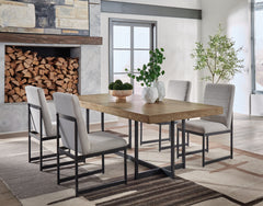 Hoover Furniture Outlet - Ashley Furniture - Tomtyn Dining Table and 4 Chairs - Dining Table and 4 Chairs - D622D1