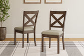 Hoover Furniture Outlet - Ashley Furniture - Moriville Dining Chair (Set of 2) - Dining Chair (Set of 2) - D631-01X2